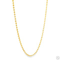 14K Gold Moon Cut Chain 22 Inches 1.9mm 64562