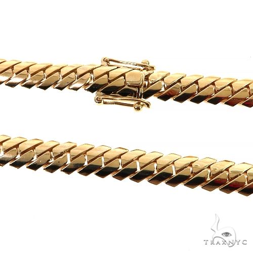 14K Gold Solid Mimi Cuban Link 7.2 mm 22 Inches 68344