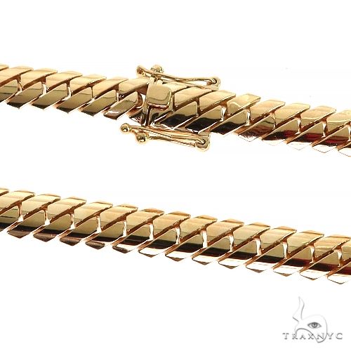 14K Gold Solid Mimi Cuban Link Chain 8mm 68078