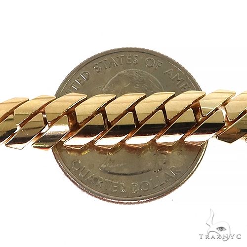 14K Gold Solid Mimi Cuban Link Chain 8mm 68078