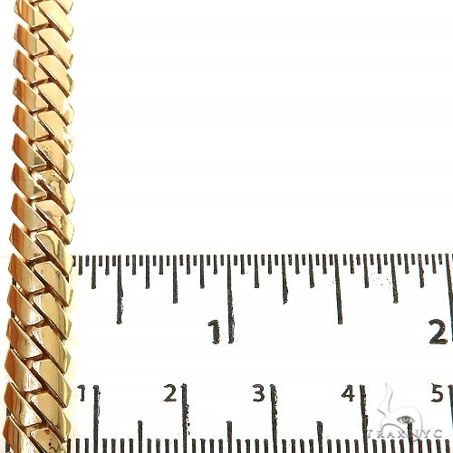 14K Gold Solid Mimi Cuban Link 7.5mm 68079