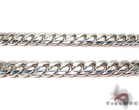 14K Heavy Miami Cuban Link Chain 32 Inches 8mm   30831