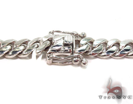 14K Heavy Miami Cuban Link Chain 32 Inches 8mm   30831