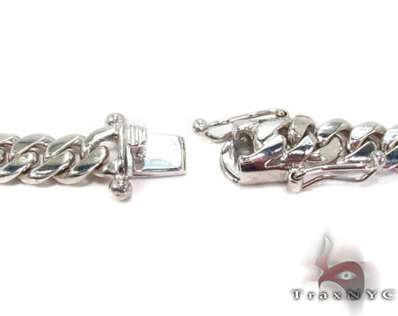 14K Heavy Miami Cuban Link Chain 32 Inches 8mm   30831
