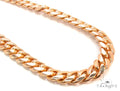 14K Rose Gold Solid Miami Cuban Link Chain 30 Inches 9mm   36150