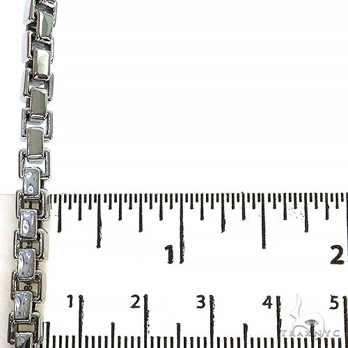 14K White Gold Solid Box Link  5.1mm  26 Inches  68168