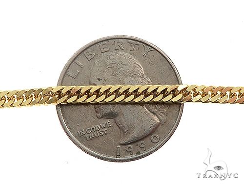 14k Yellow Gold Double Curb Link Chain 26 inches 3.5mm 65198