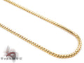 14K Yellow Gold Franco Chain 20 Inches, 1mm  33191