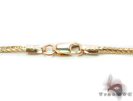 14K Yellow Gold Franco Chain 20 Inches, 1mm  33191