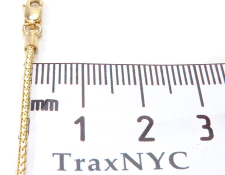 14K Yellow Gold Franco Chain 20 Inches, 1mm  33191