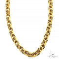 14k Gold Solid Cable link 24 inches 4.5mm 68153