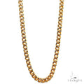 14k Two-Tone Semi-Solid  Franco link Chain 2mm 16 Inches 69938