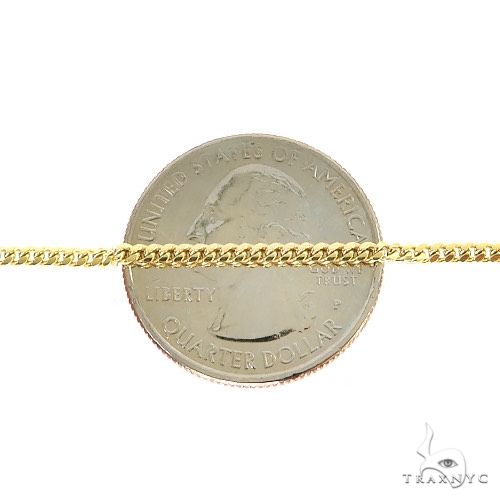 14k Yellow Gold  Thin Miami Cuban 2mm 20 inches 68862