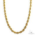10k Yellow Gold Solid Rope chain 2.9mm 24 inches 70544