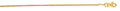 14k  Yellow Gold Shiny Round Wheat Chain  1.2mm 18 Inches 38187