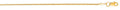 14k Yellow Gold 1.0mm 20 Inches Shiny Round Wheat Chain   38184