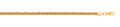 14k Yellow Gold 3.3mm  24 Inches Wheat Chain 38181