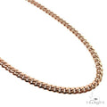 14K Rose Gold Solid Miami Cuban Link  Chain 20 Inches 6mm 70428