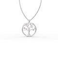 Silver Eternal Tree Pendant