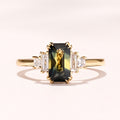 Amelia Ring I 1.03ct Teal/Yellow Sapphire