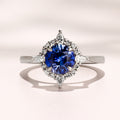 Lyric Ring I 1.68ct Round Ceylon Sapphire