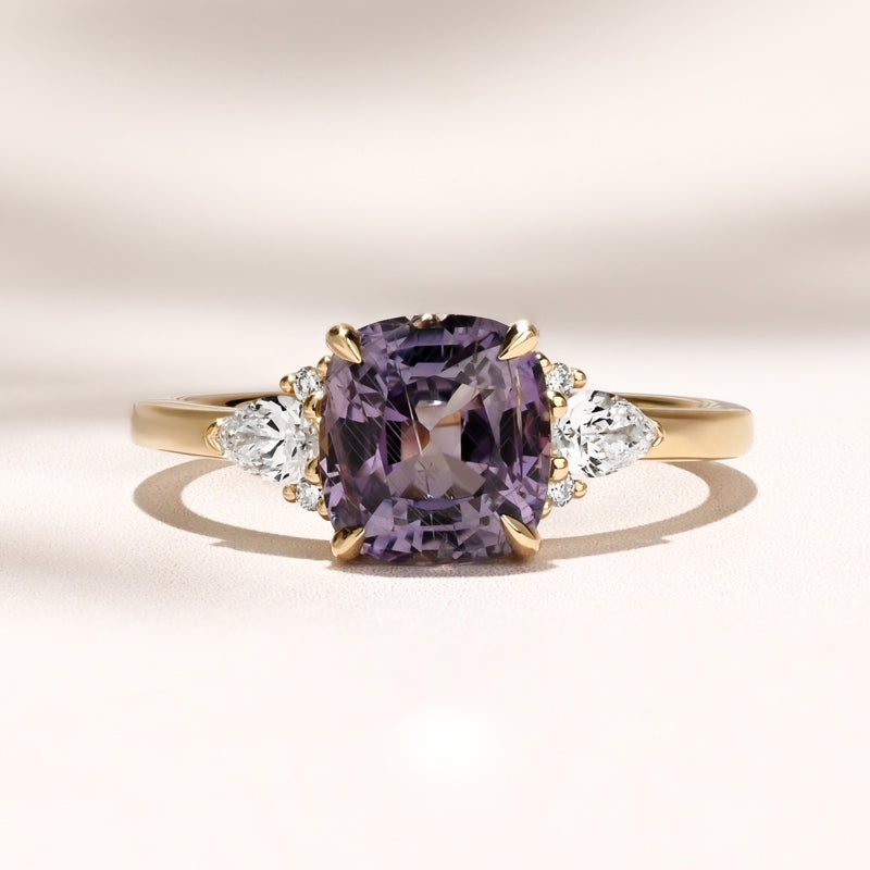 Profile Analia | 2.56 Cushion Purple Sapphire