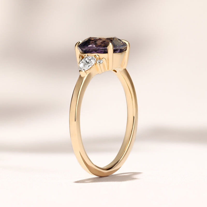 Profile Analia | 2.56 Cushion Purple Sapphire